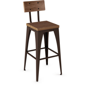 Upright Non Swivel Stool - Bar Height