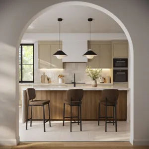 Isadora Non Swivel Stool - Bar Height