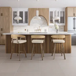 Carmela Swivel Stool - Bar Height