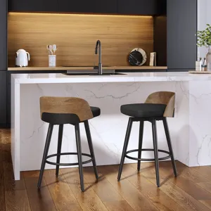 Frank Swivel Stool - Bar Height