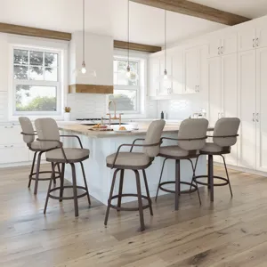 Dorsey Swivel Stool - Bar Height
