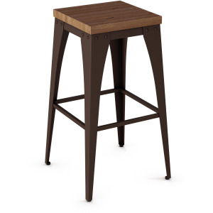 Upright Non Swivel Stool - Counter Height