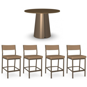 5 PC Counter Height Dining Set