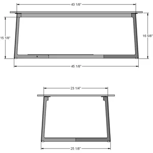 Malloy Coffee Table Base