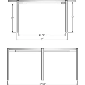 Maya Coffee Table Base