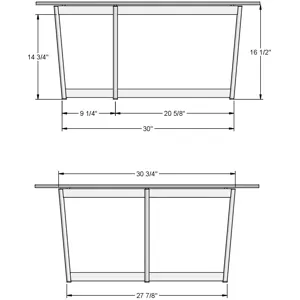 Jill Coffee Table Base