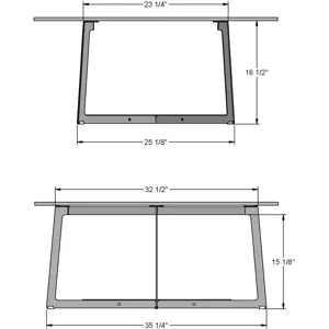 Malloy Coffee Table Base