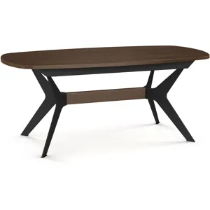 Boomerang Extendable Table Base For Butterfly Leaf Tabletop