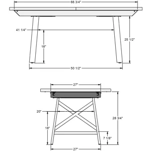Lexington Extendable Table Base