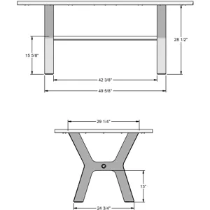 Parade Table Base