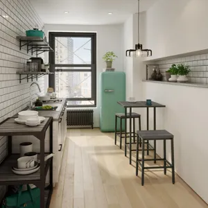 Bradley Non Swivel Stool - Bar Height