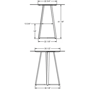 Dirk Pub Table Base