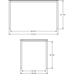 Bennington Pub Table Base - Bar Height