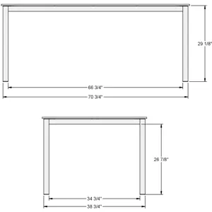Bennington Table Base