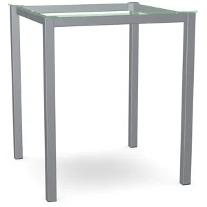 Carbon Pub Table Base - Bar Height