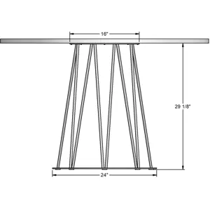 Calypso Table Base