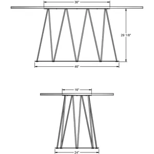 Calypso Table Base