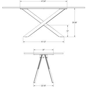 Ascencio Table Base