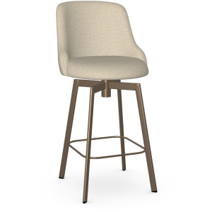 Diego Counter Height Swivel Stool - Upholstered