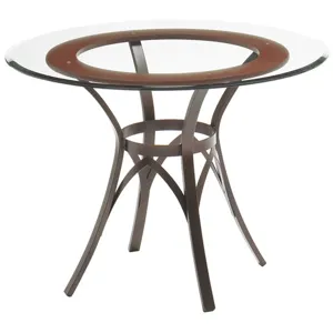 Kai Table with wood ring insert