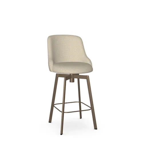 Diego Counter Height Swivel Stool - Upholstered
