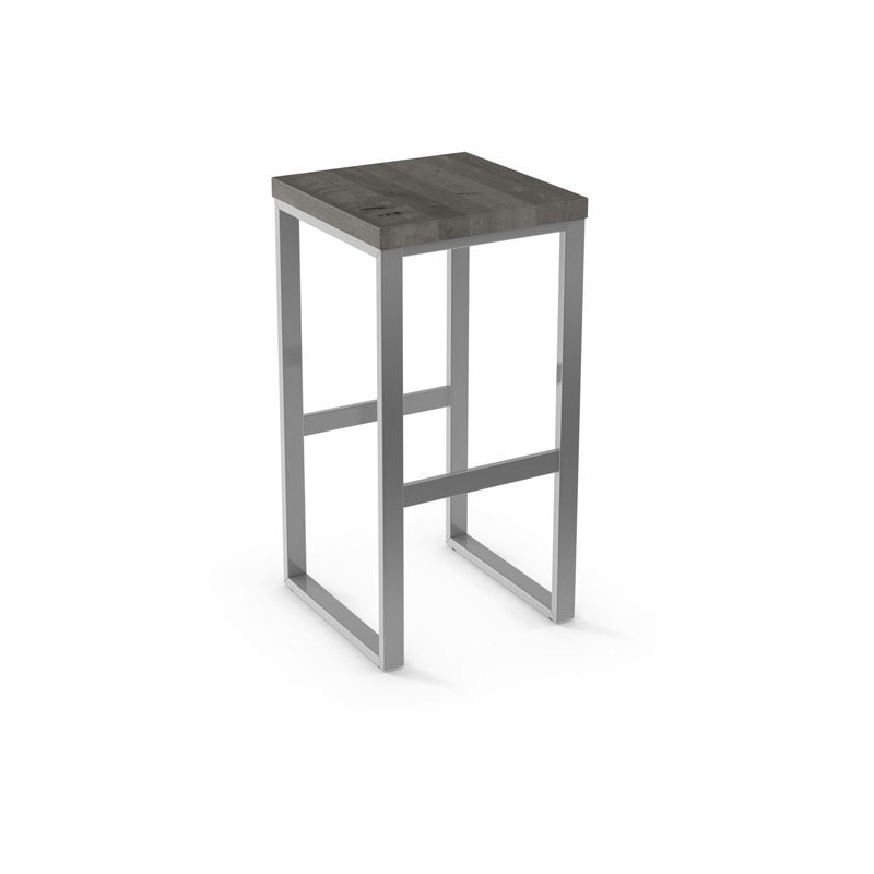 Aaron Non swivel stool (Wood)