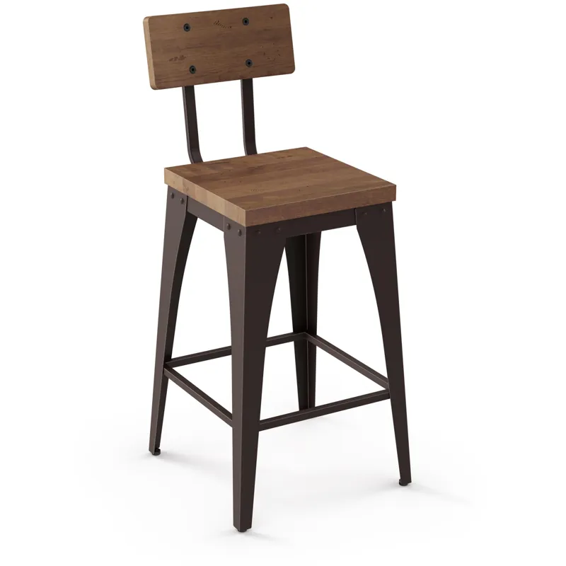 Upright Non Swivel Stool - Counter Height