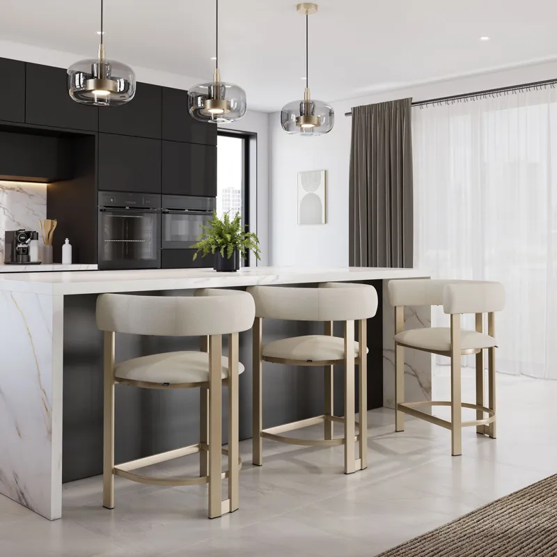 Clarissa Non Swivel Stool - Bar Height