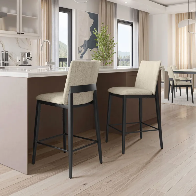 Charlotte Non Swivel Stool - Bar Height