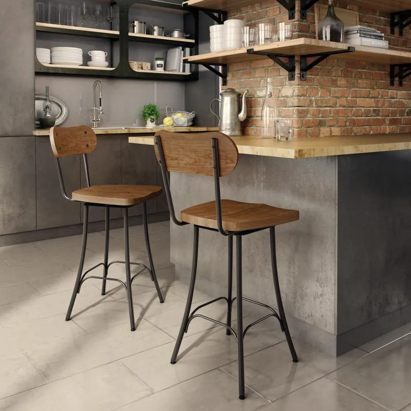 Bean Swivel Stool - Counter Height