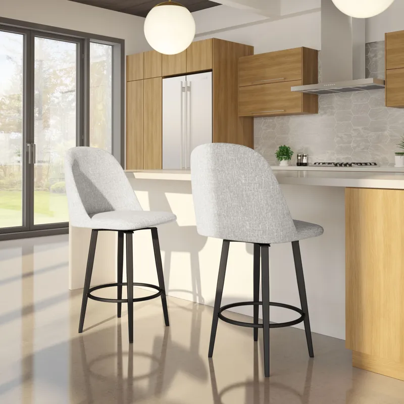 Zahra Swivel Stool - Bar Height