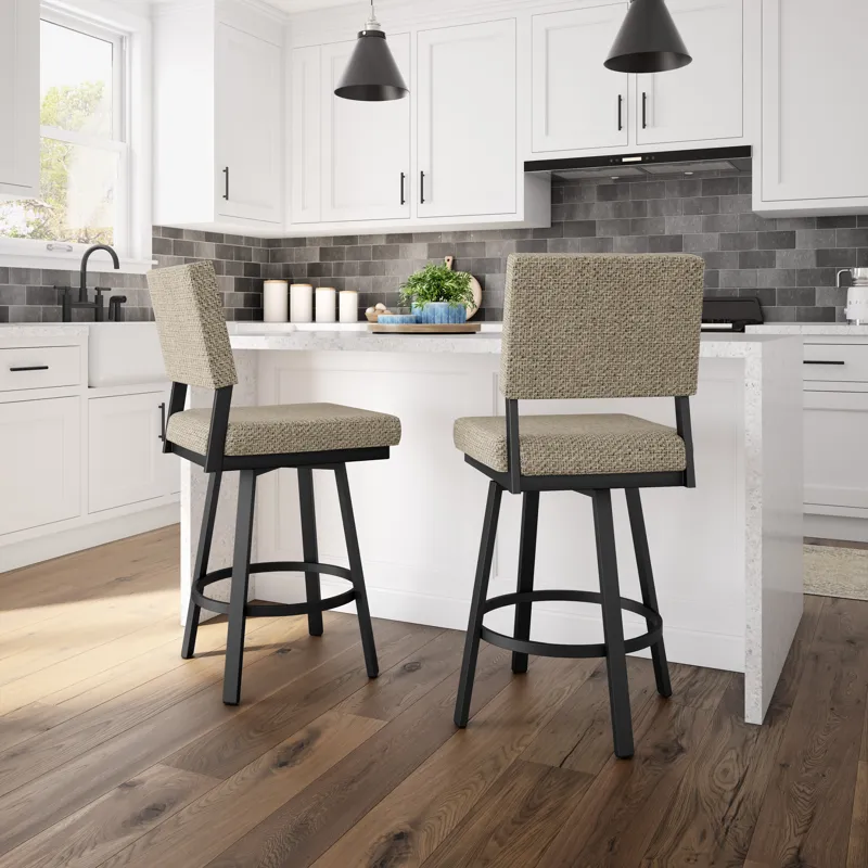 Mathilde Swivel Stool - Bar Height
