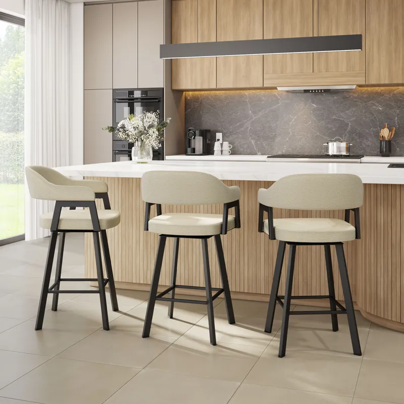 Carmen Swivel Stool - Bar Height