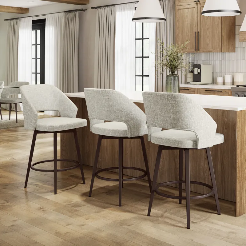 Lorna Swivel Stool - Bar Height