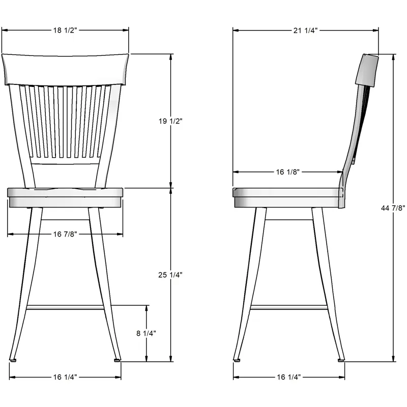 Annabelle Swivel Stool - Counter Height