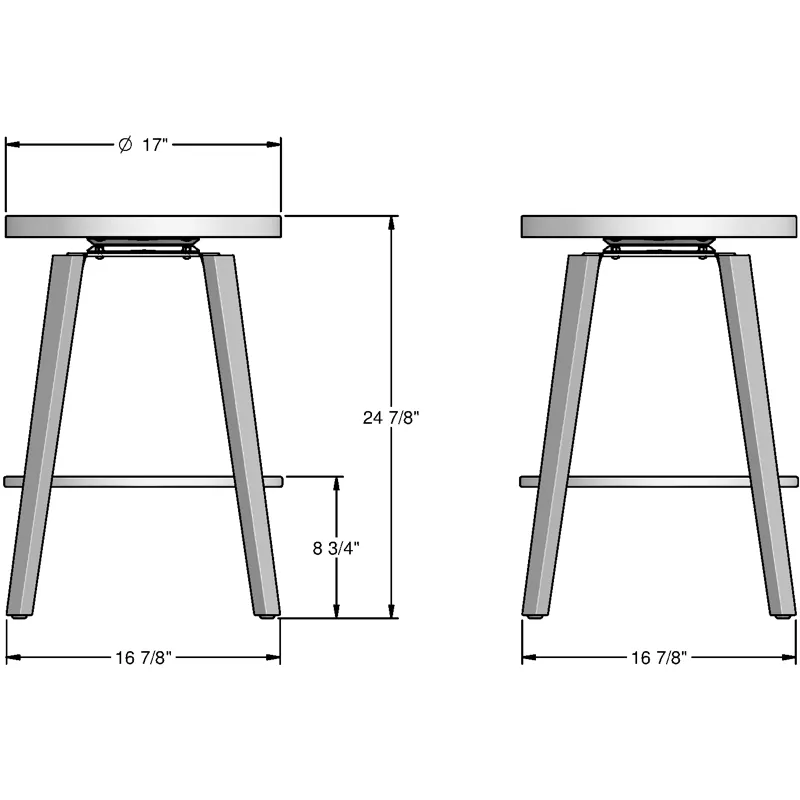 Walden Swivel Stool - Counter Height
