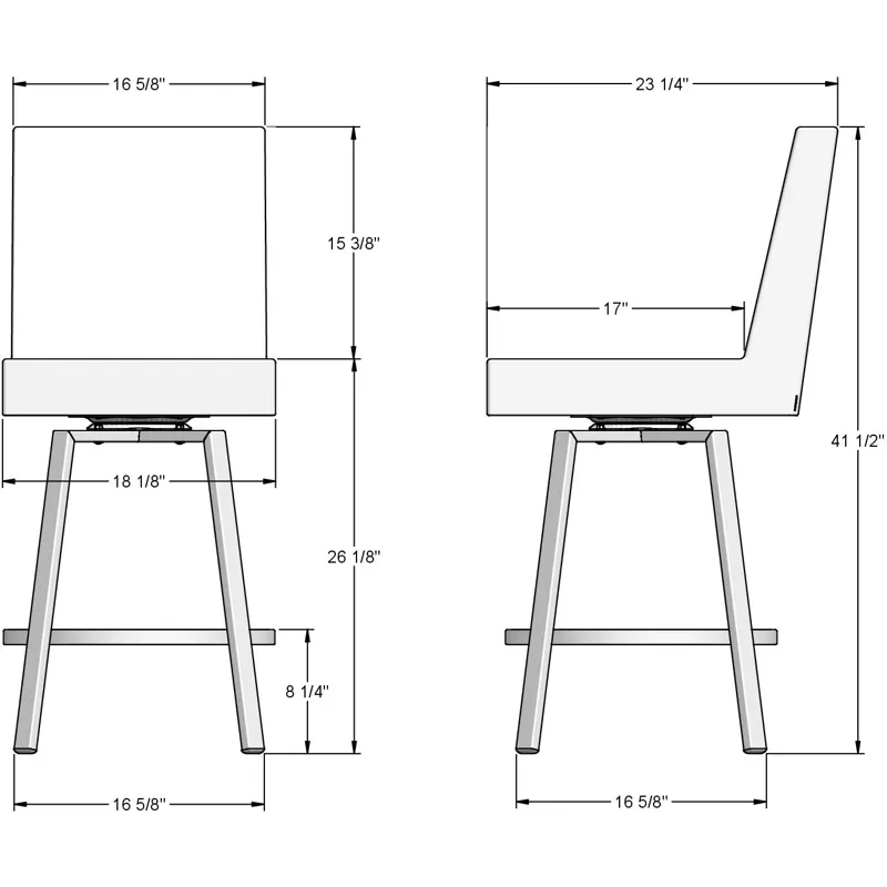 Darlene Swivel Stool - Counter Height