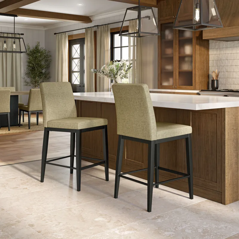 Lorenzo Non Swivel Stool - Bar Height