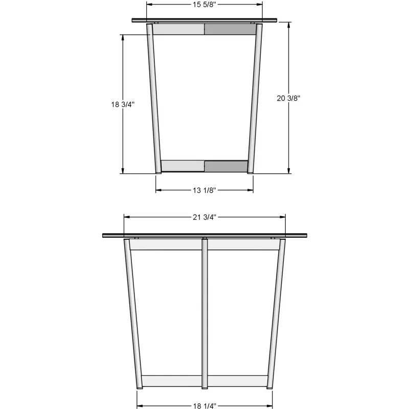 Jill End Table Base