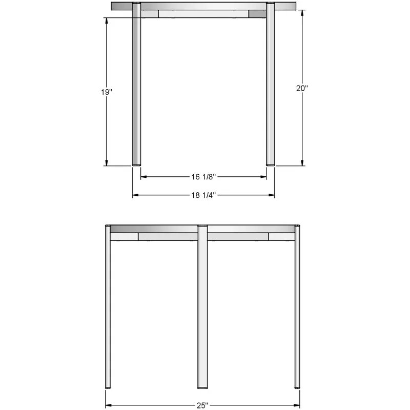 Maya End Table Base