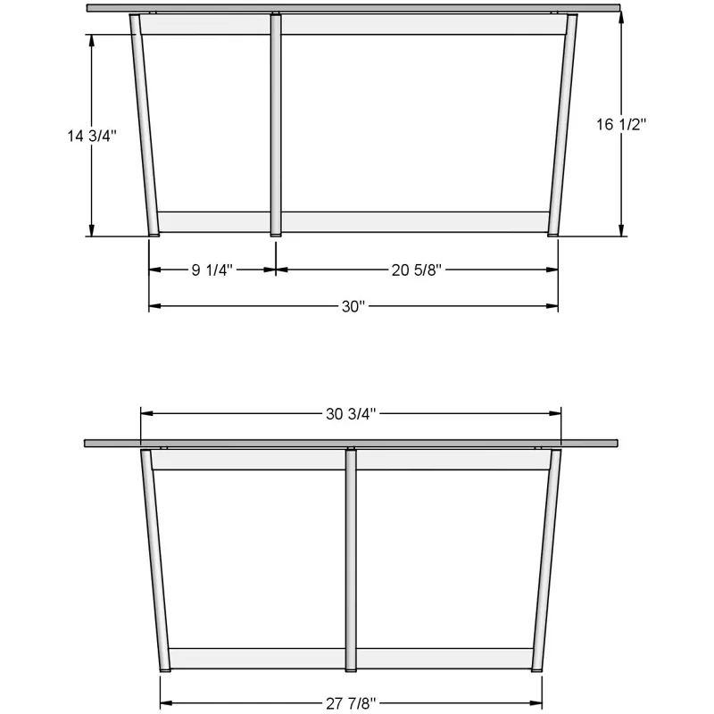 Jill Coffee Table Base