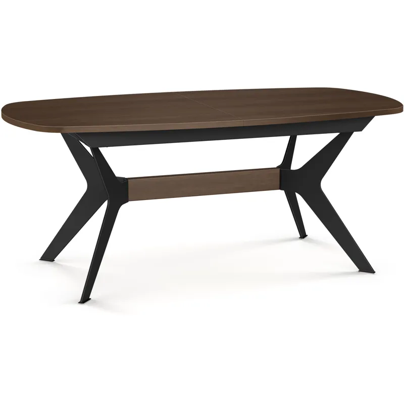 Boomerang Extendable Table Base For Butterfly Leaf Tabletop
