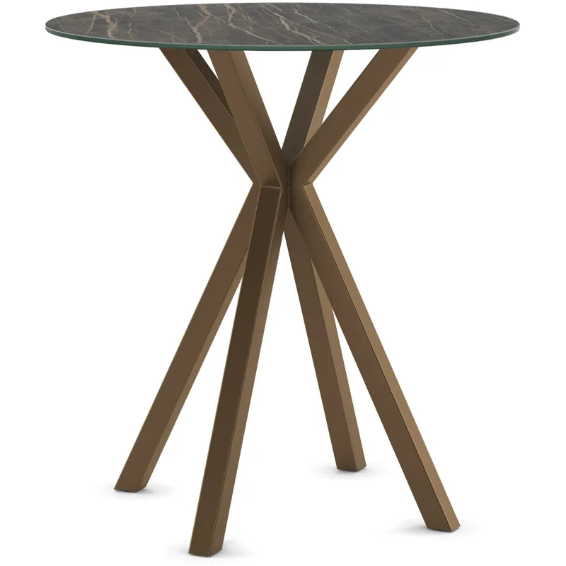 Asterisk Pub Table Base - Bar Height