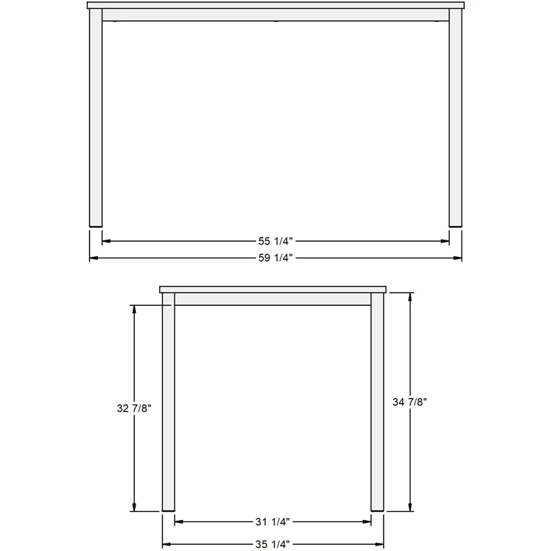 Ricard Pub Table Base - Counter Height
