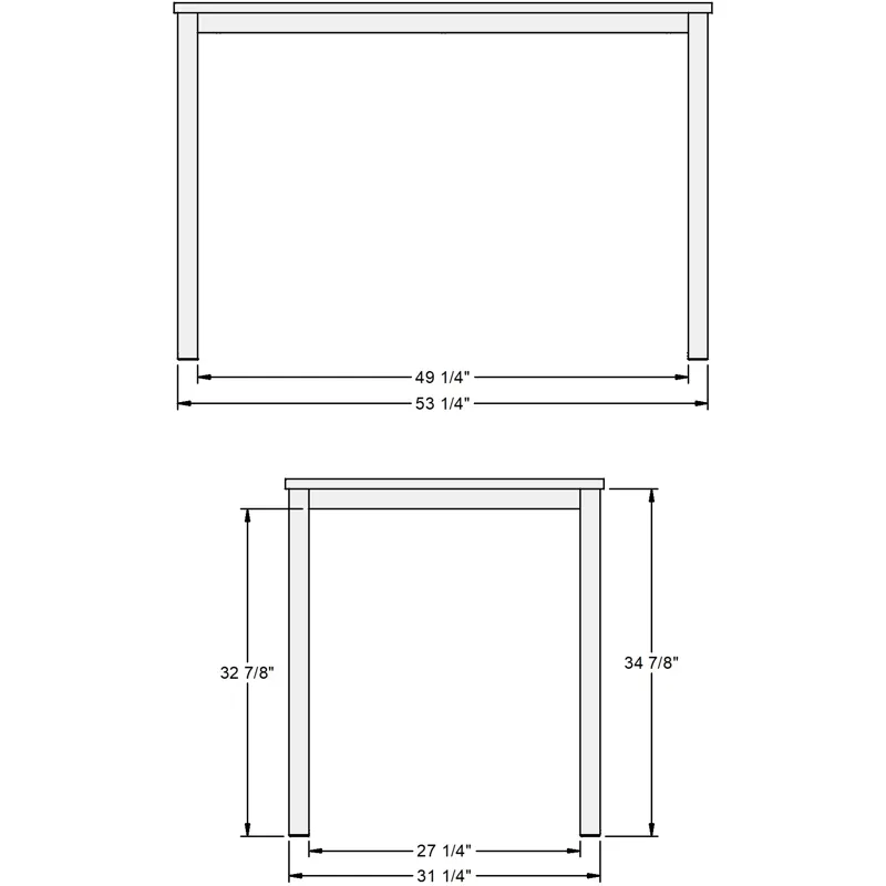 Azilis Pub Table Base - Counter Height