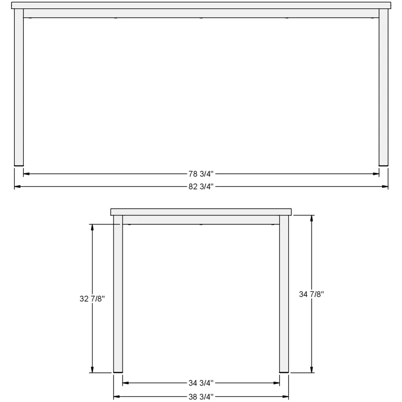 Nicholson Pub Table Base - Counter Height