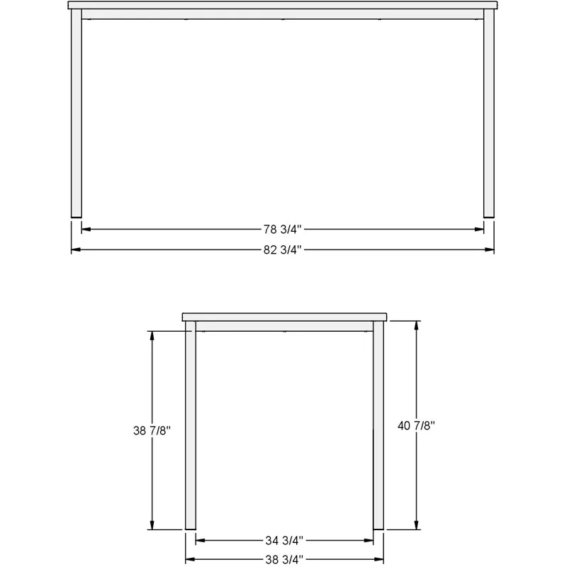 Nicholson Pub Table Base - Bar Height
