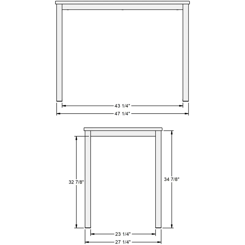 Harrison Pub Table Base - Counter Height