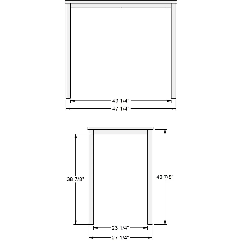 Harrison Pub Table Base - Bar Height