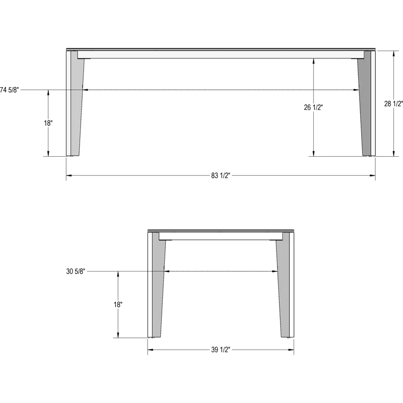 Fabiola Table Base